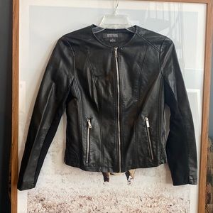 Kenneth Cole Reaction Faux Leather Jacket 🧥
